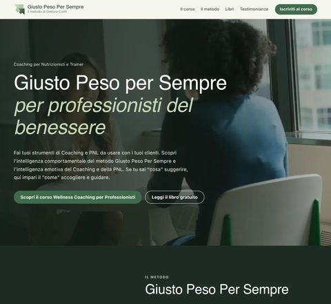 Giusto Peso Per Sempre