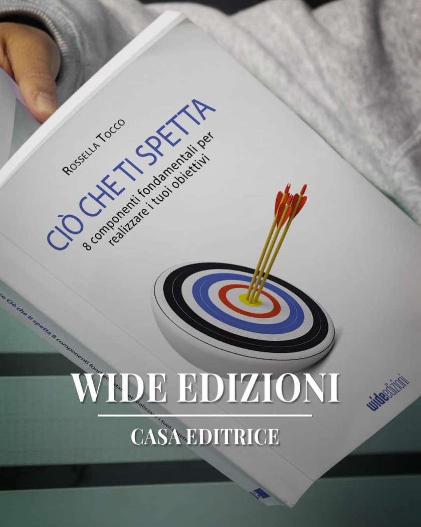 Scopri un nuovo modo di raggiungere i tuoi obiettivi con il libro Ciò che ti spetta, dove Rossella Tocco ti offre il giusto mix di motivazione, azione e consapevolezza.