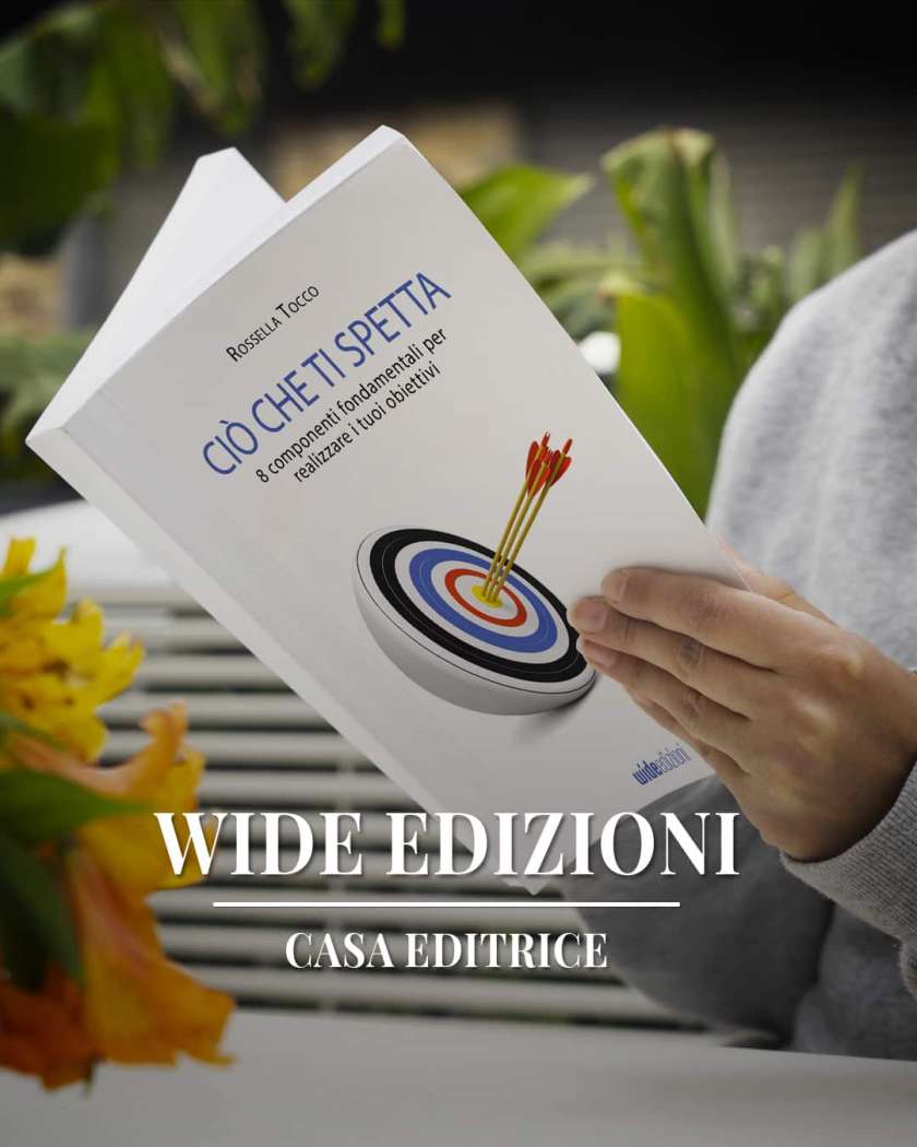 In Ciò che ti spetta, Rossella Tocco ti guida passo dopo passo, con esercizi pratici, verso la realizzazione dei tuoi obiettivi, mantenendo alta la motivazione lungo il percorso.