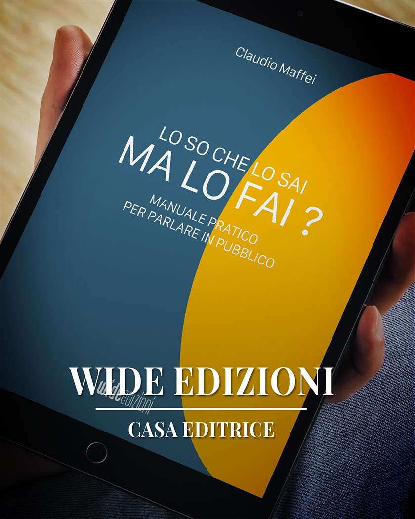 Lo so che lo sai, ma lo fai? è un manuale pratico che ti aiuterà a migliorare le tue capacità oratorie e a gestire ogni tipo di pubblico.